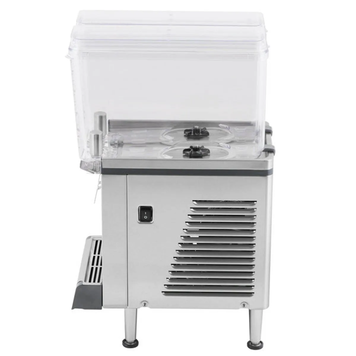 Crathco CS-2E-16-290 Beverage Dispenser with Double Bowls / Agitator Type - 2.4 Gal (each) - 1/10 Hp