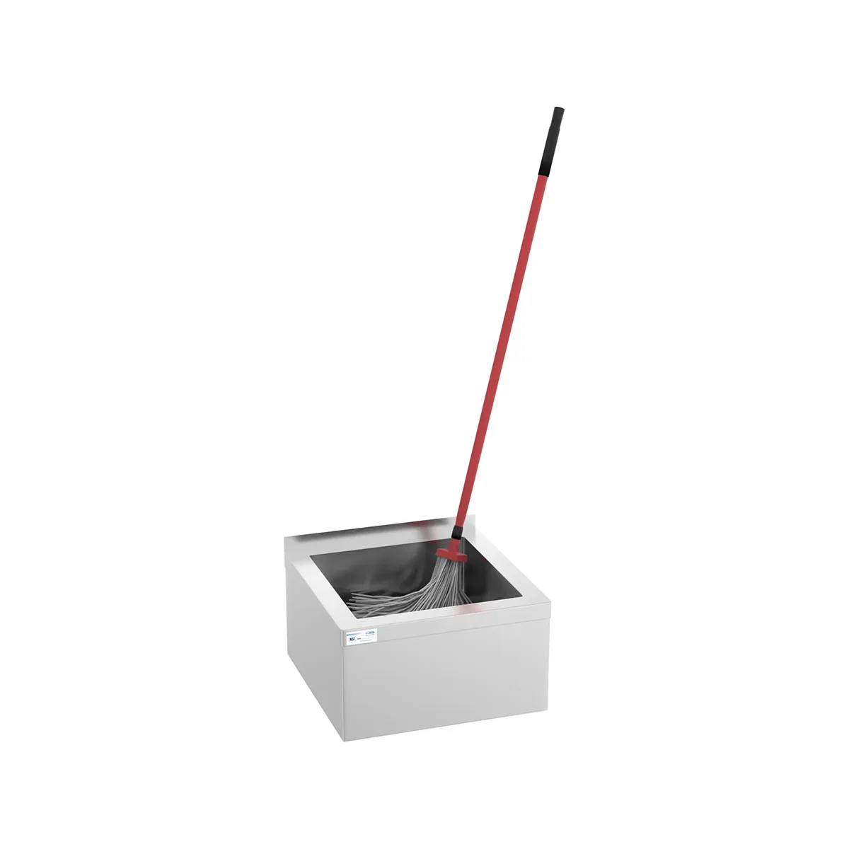 Koolmore MPS-1922123 Mop Sink, Floor Mounted, 22"W X 19"D X 12"H Overall Size