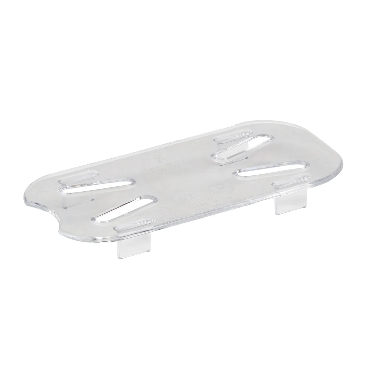 Cambro 90CWD135 Drain Shelf – 1/9 Size Clear Polycarbonate Pan, NSF, Fits 92CW & 94CW