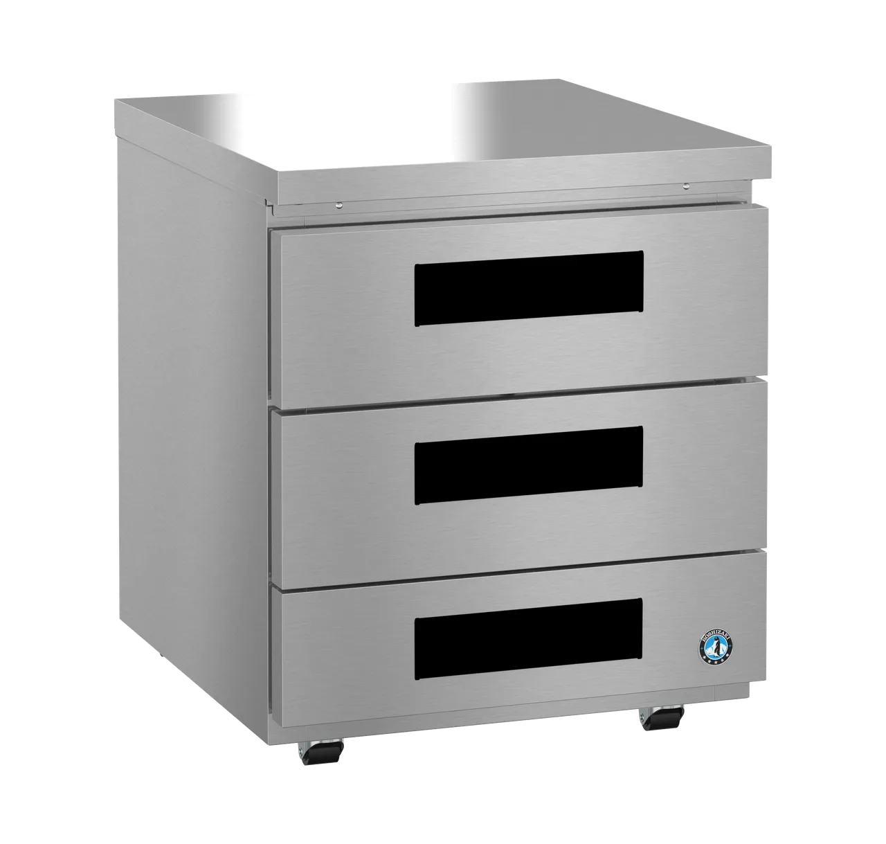 Hoshizaki UR27B-LPD3 27" 3-Drawer Undercounter Refrigerator, Stainless Steel, 6.21 cu. ft.