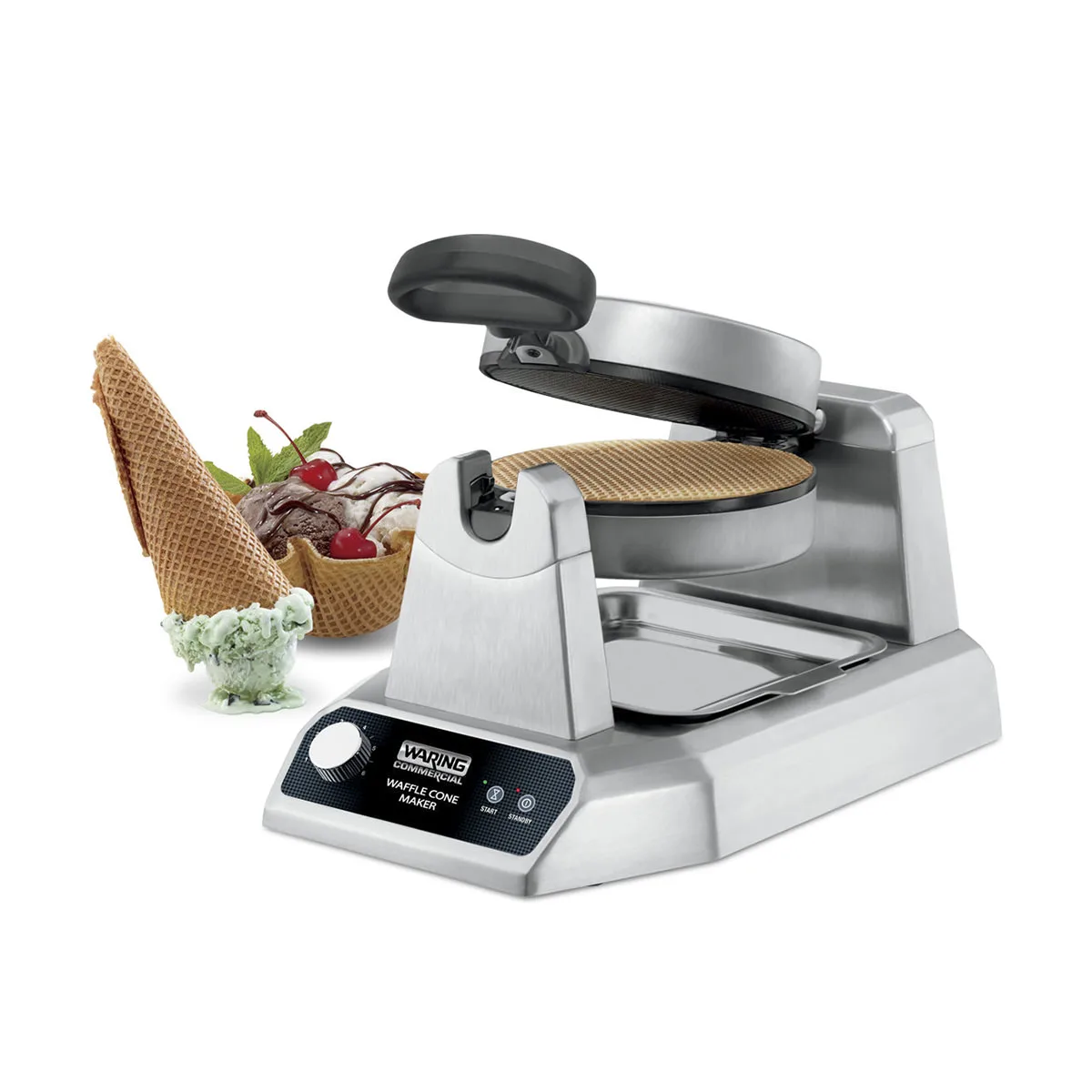 Waring WWCM180 Waffle Cone Maker, Single