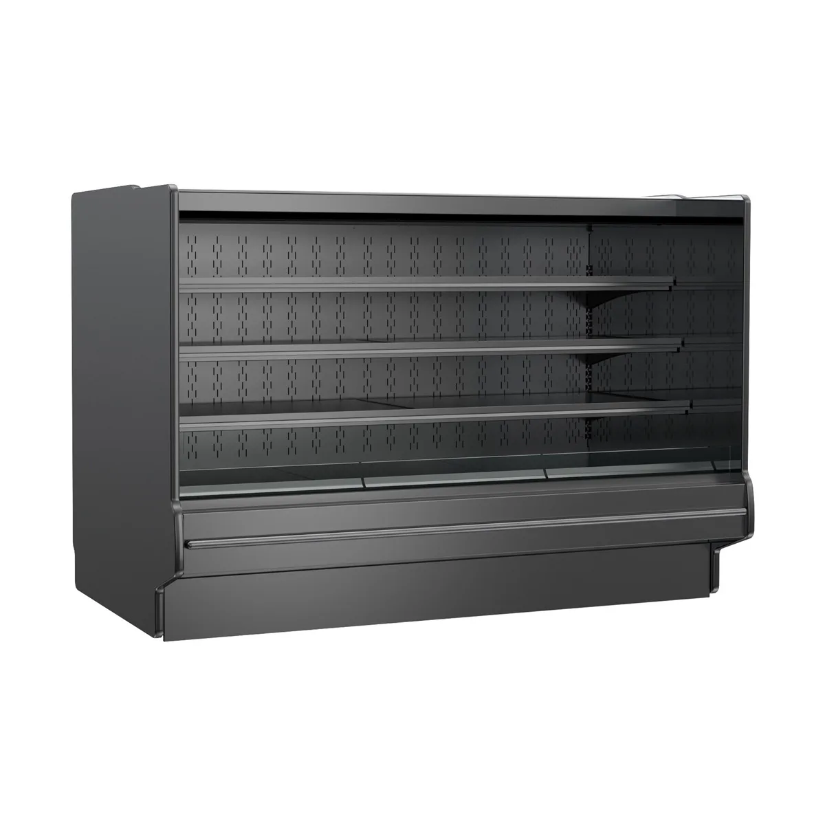 Structural Concepts GHSSV852RLB 97" Self-Serve Refrigerated Open Air Merhandiser, Remote DX Refrigeration
