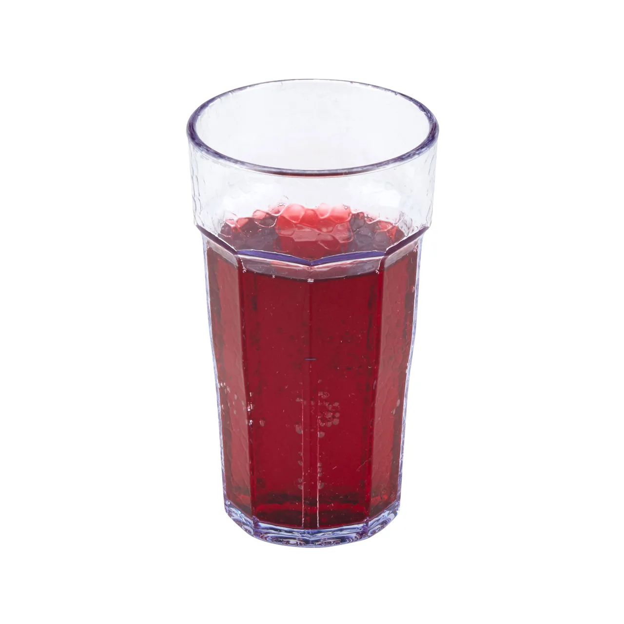 Cambro LT6152 Laguna 6 Oz Tumbler, Clear‑Textured SAN Plastic Impact‑Resistant Lightweight USA Made