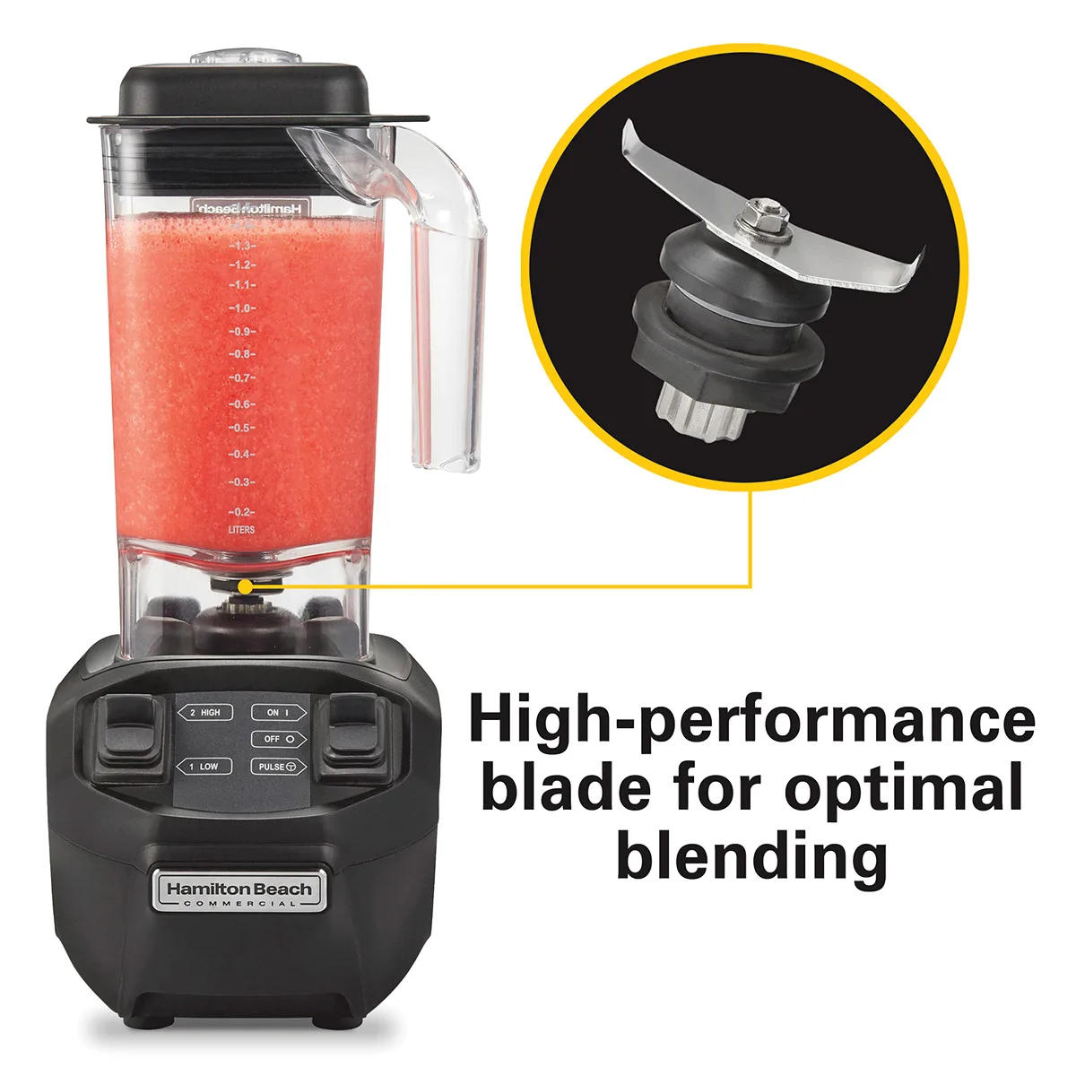 Hamilton Beach HBB255 Countertop Rio Bar Blender,Stainless Steel Blades
