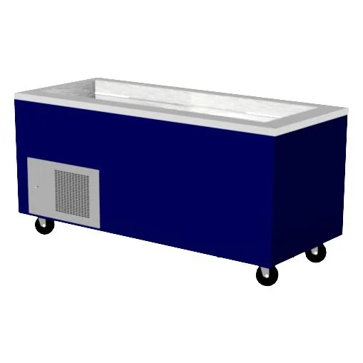 Randell RS FGC-RCP-2 36" Ranserve FG Cold Food Table w/ Enclosed Base, Refrigerated, (2) Pan