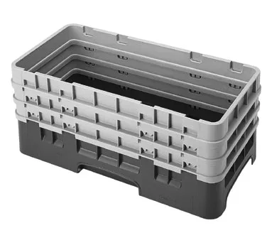 Cambro HBR712184 Camrack Base Rack, Half Size, Beige Polypropylene, 19-3/4" x 9-7/8", 8-1/8" Inside Rack Height
