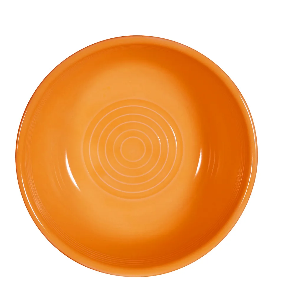 CACChina TG-15-TNG Tango Salad Bowl, 12-1/2 Oz, 5" Dia × 2-1/2" H, Porcelain, Tangerine - Dozen