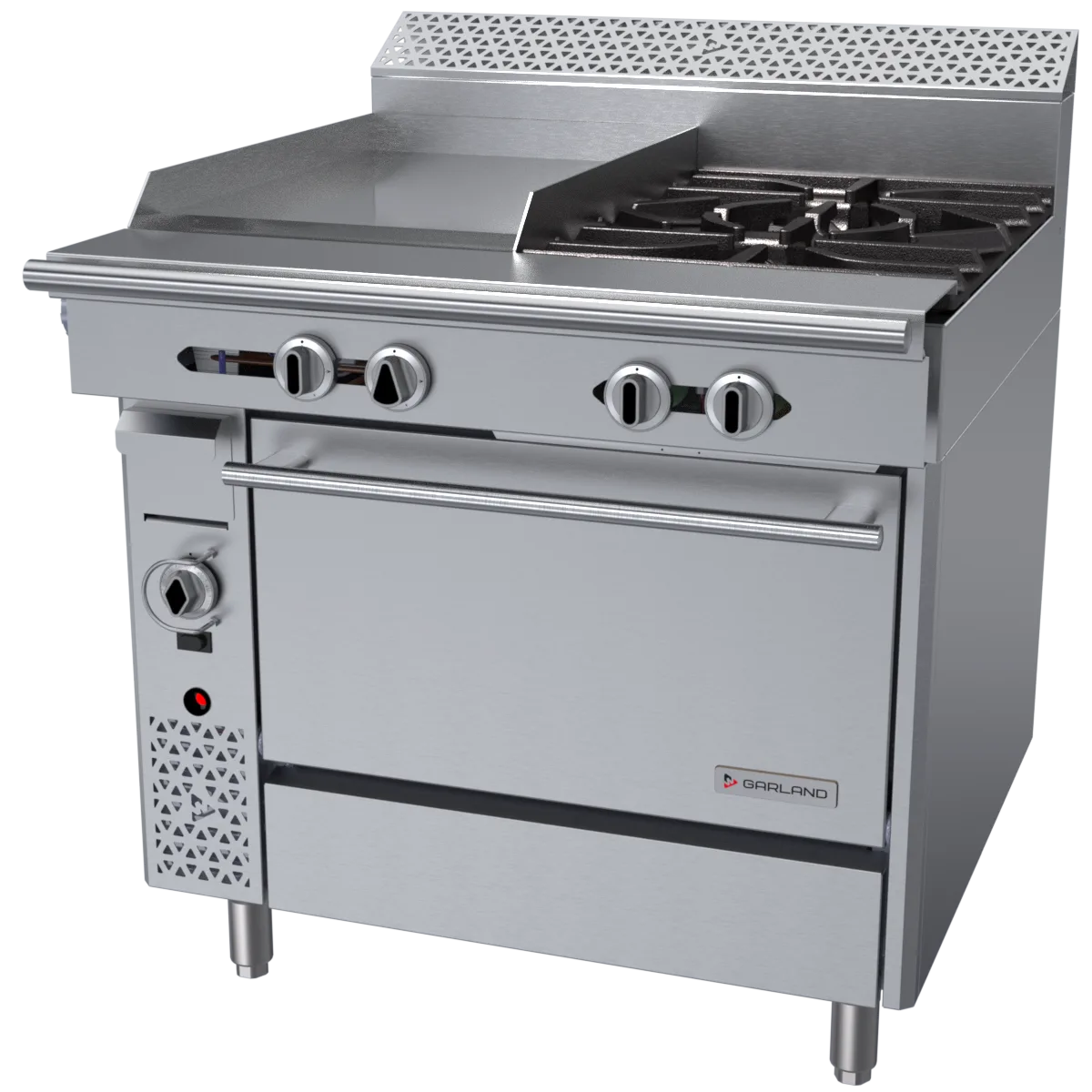 Garland US Range C36-4C Garland Cuisine Series Heavy Duty Range, Gas, 36"