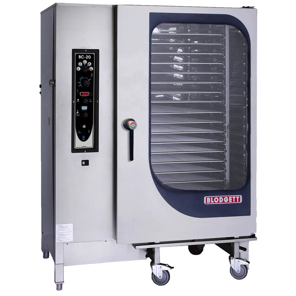 Blodgett BC-20E Full Size 14 Pan Electric Combi Oven w/ Manual Controls, Roll-in, Steam Generator