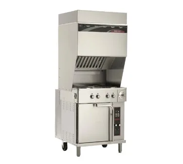 Wells WVO-4HF Vcs2000 Ventless Cooktop, Electric, (4) French Plates