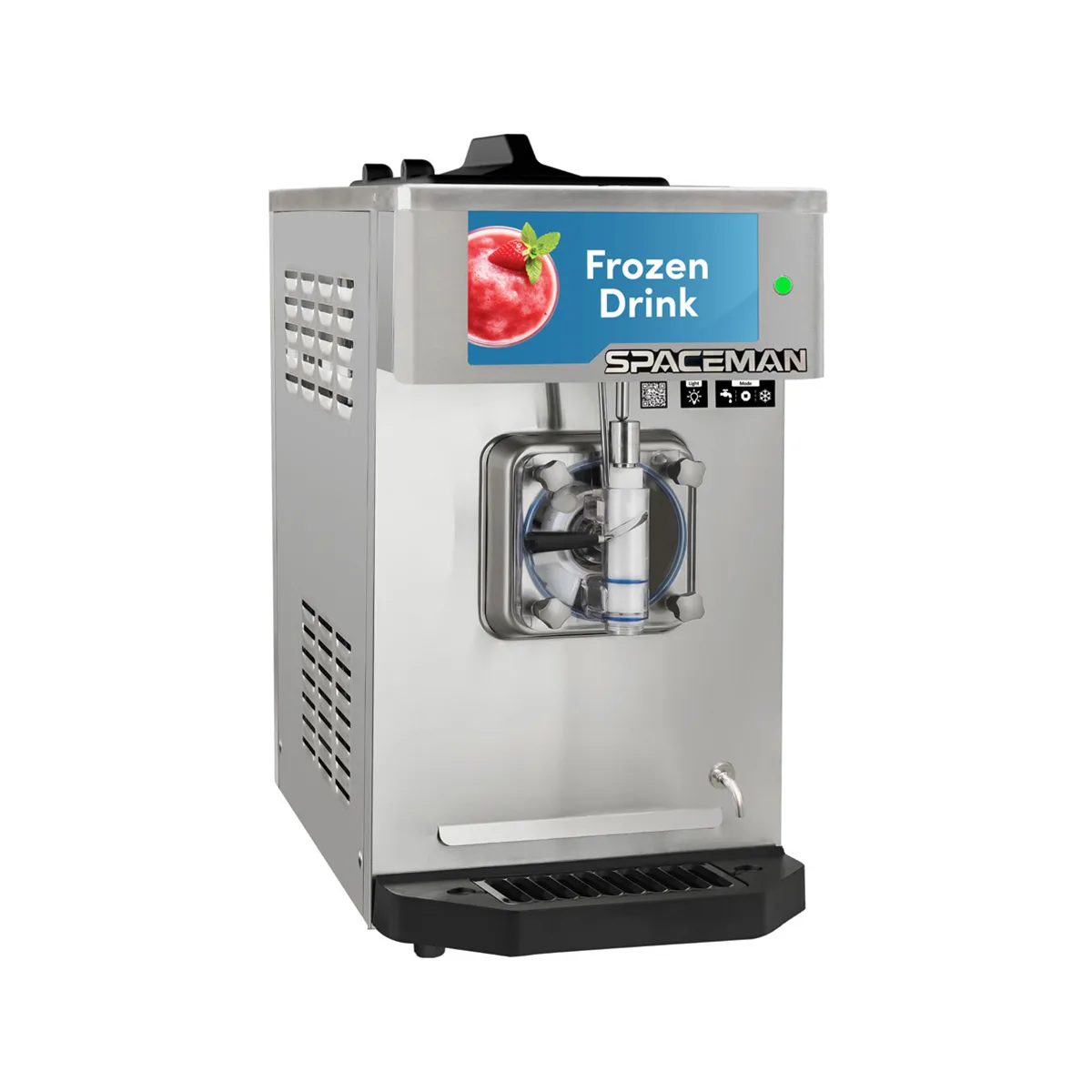 Spaceman 6450-C Cylinder Type Frozen Beverage Machine, Remote w/12qt. Hopper, 1-1/4hp - Single