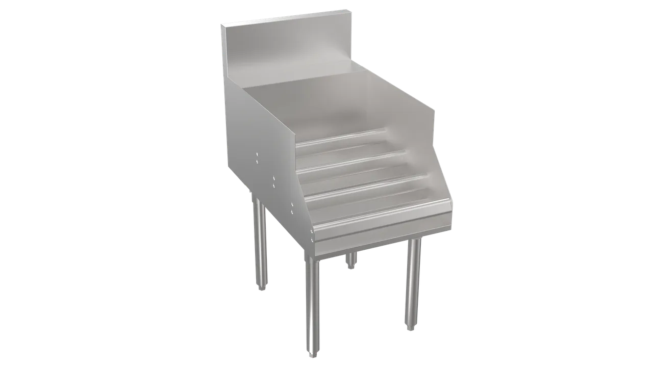 Krowne KRS-18RD Underbar Bottle Storage Display Unit