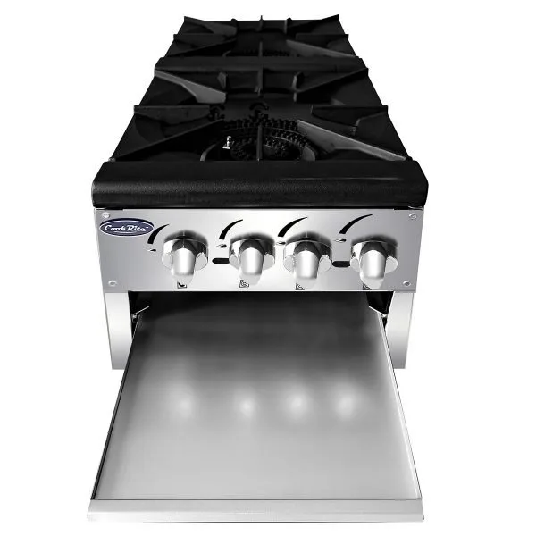 Atosa USA ATSP-18-2L CookRite Low Stock Pot Stove, 2 Burners