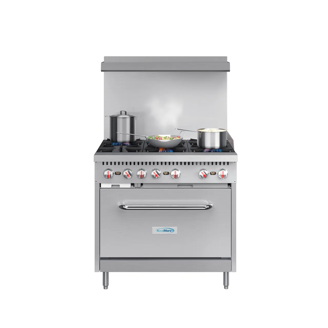 Koolmore KM-CR36-NG 36" Gas Restaurant Range