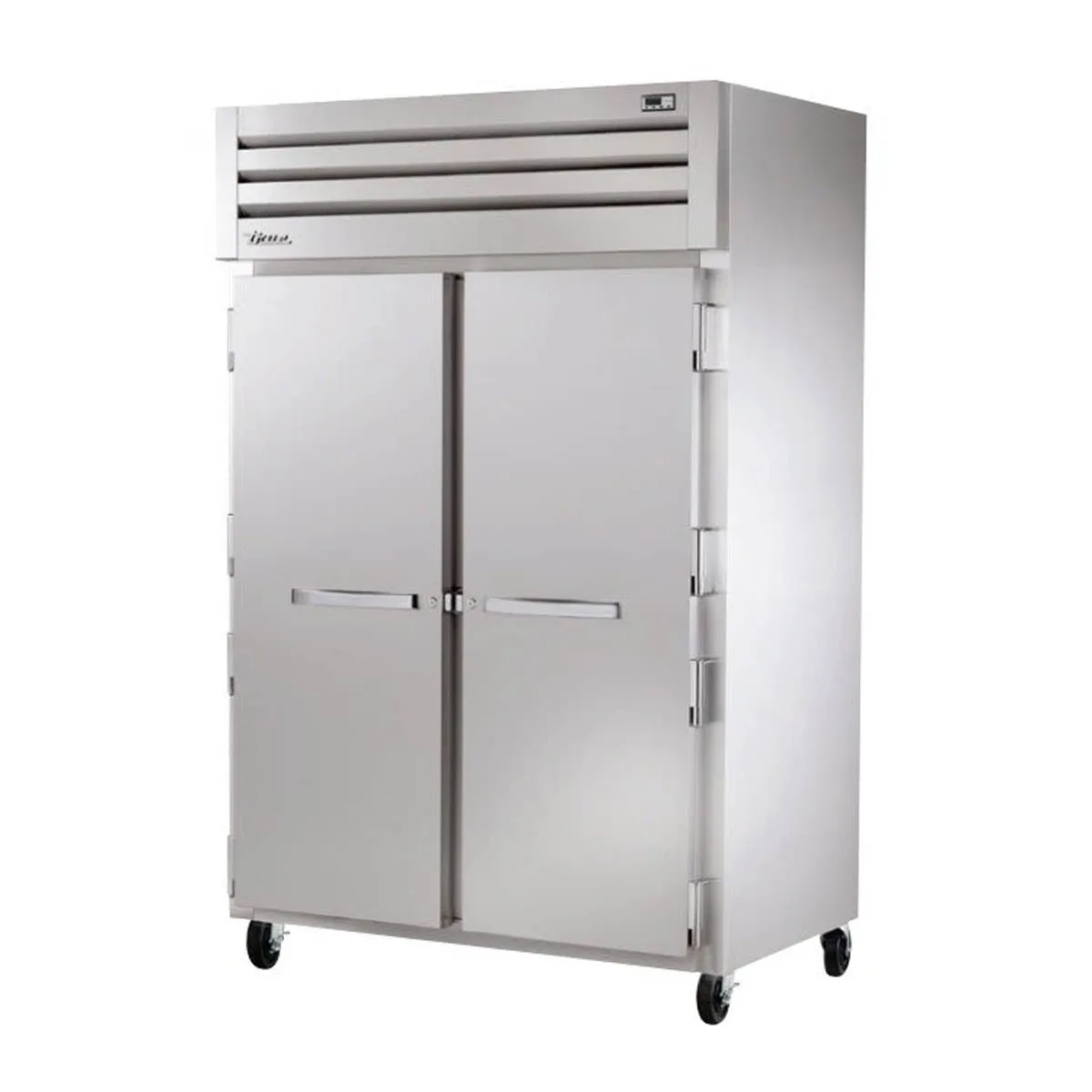 True STR2H-2S 2-Section 2-Door Solid Door Heated Holding Cabinet, Stainless Steel