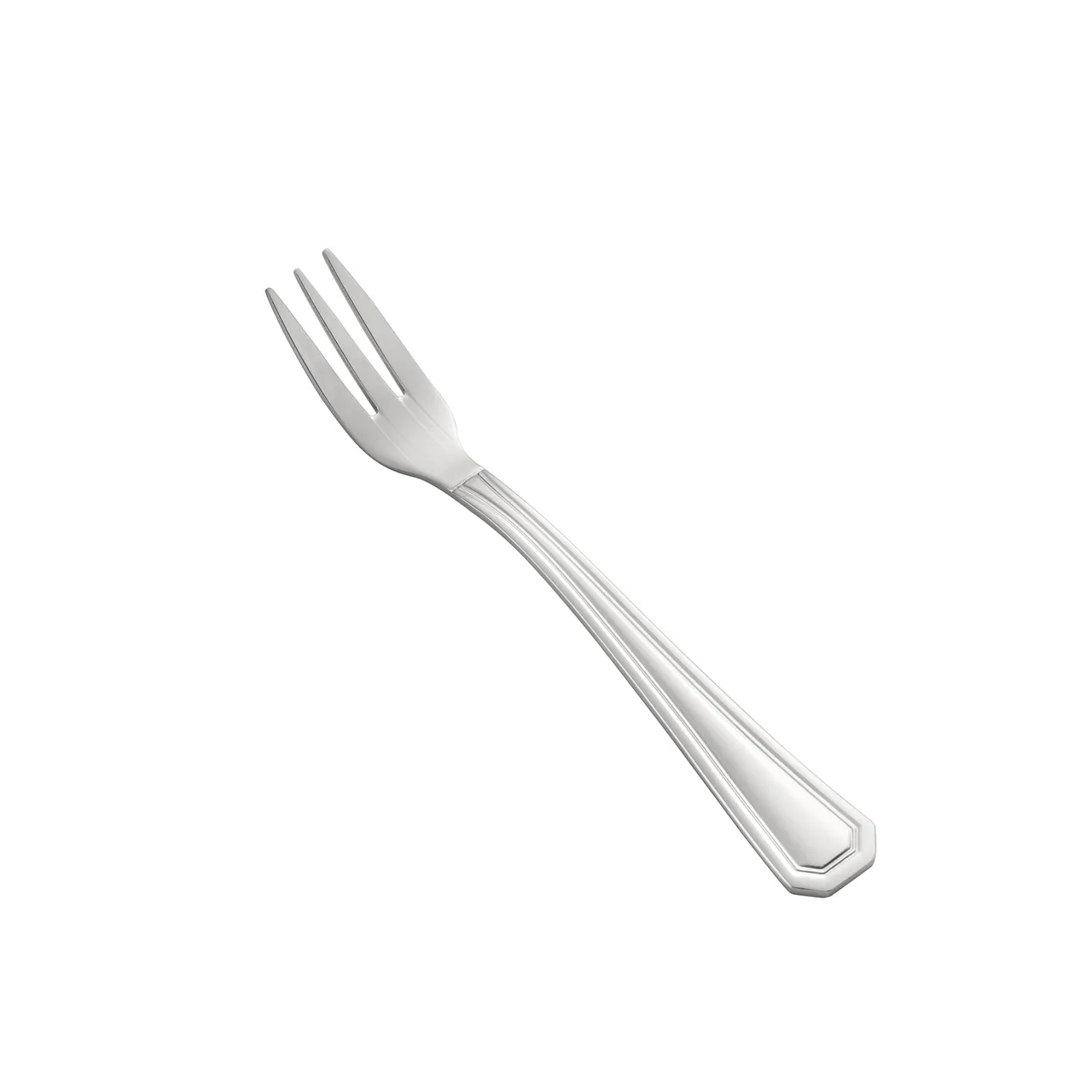 CAC China 8006-07 Lux Oyster Fork, 5"-5 5/8 Length, Extra Heavy, 18/8 Stainless Steel - 1 Dozen