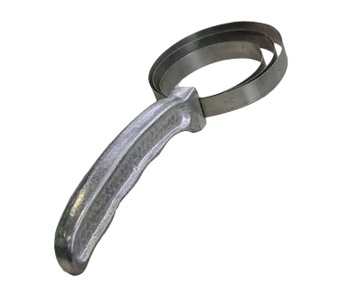 Omcan USA 10461 Round Bone Dust Scraper – Stainless Steel Meat Scraper Kitchen Hand Tool