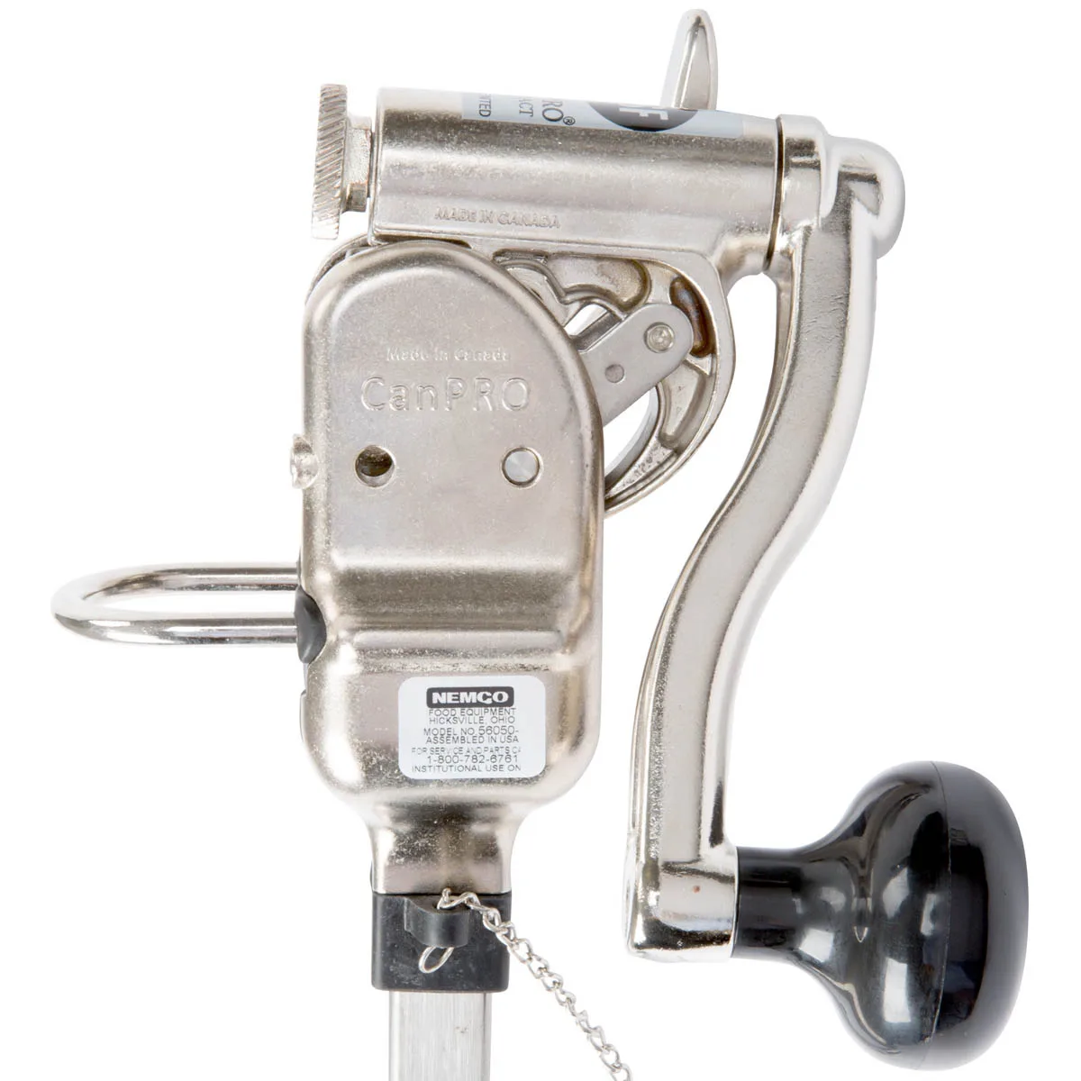 Nemco 56050-2 Canpro® Can Opener, Compact Under Clamp, Cuts From the Side