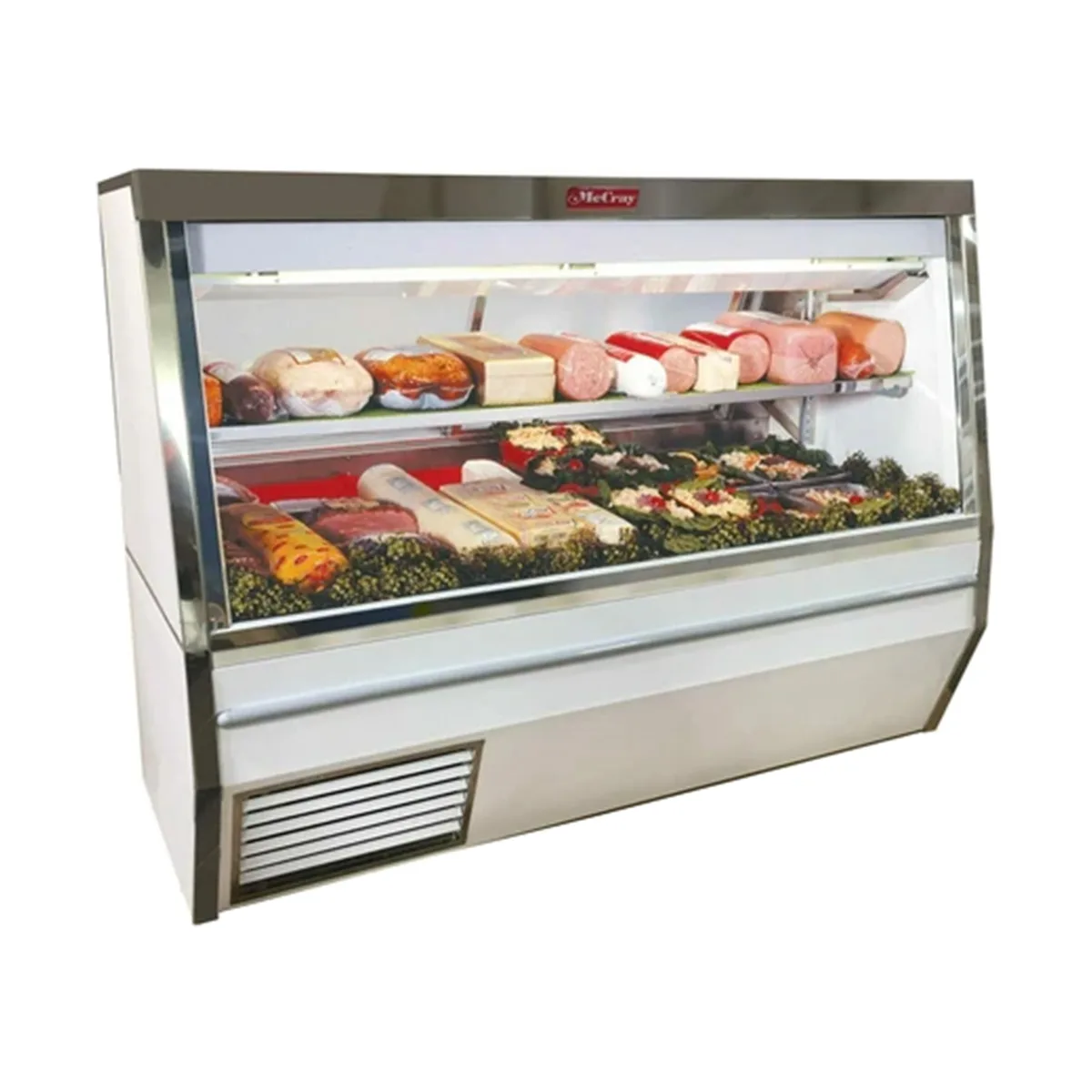 Howard-McCray SC-CDS34E-8-LED 101" Flat Refrigerated Deli Display Case
