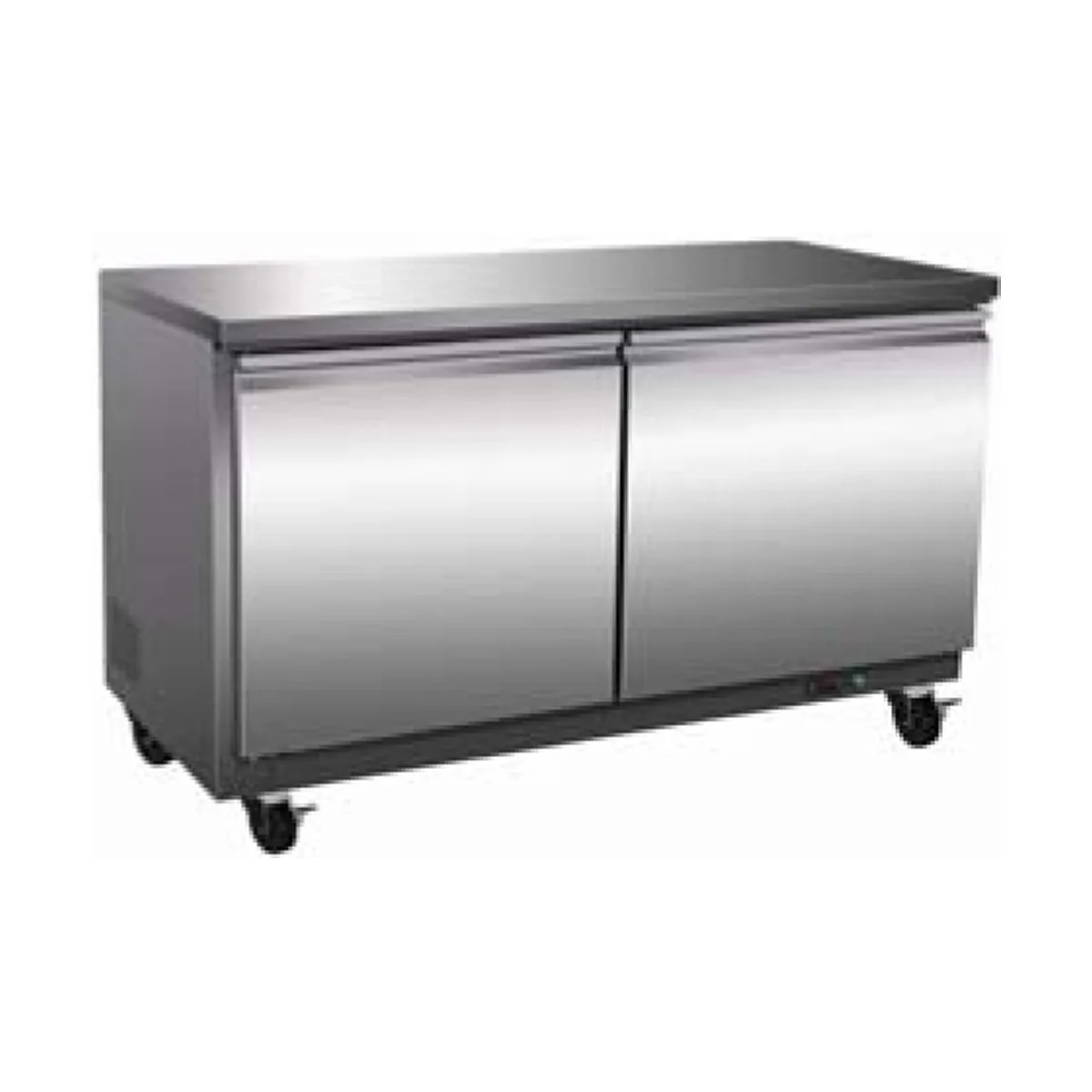 Serv-Ware UCR-48-HC 48" 2-Section Undercounter Refrigerator w/ 2 Doors, 12 cu ft
