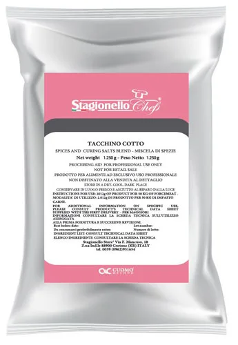 Omcan USA 47006 Curing Salts and Spice Blends for Cooked Turkey, 1.23 Kg Bag - 1/Bag