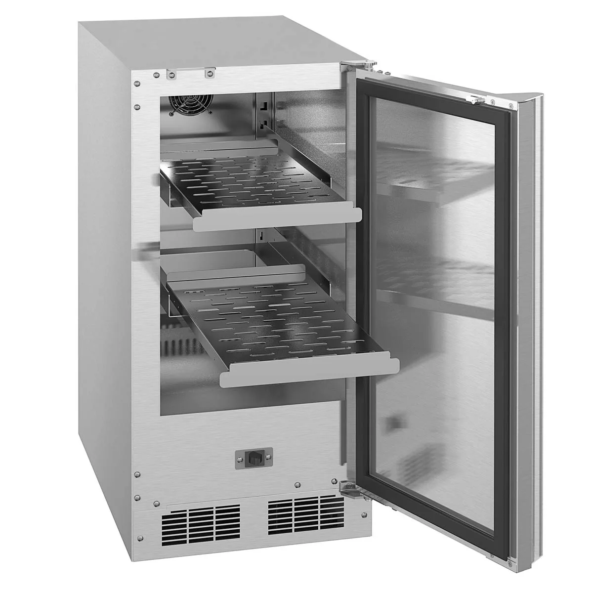 Hoshizaki HR15A 14" Compact One Section Undercounter Refrigerator w/ 1 Door, 3.7 cu. ft.