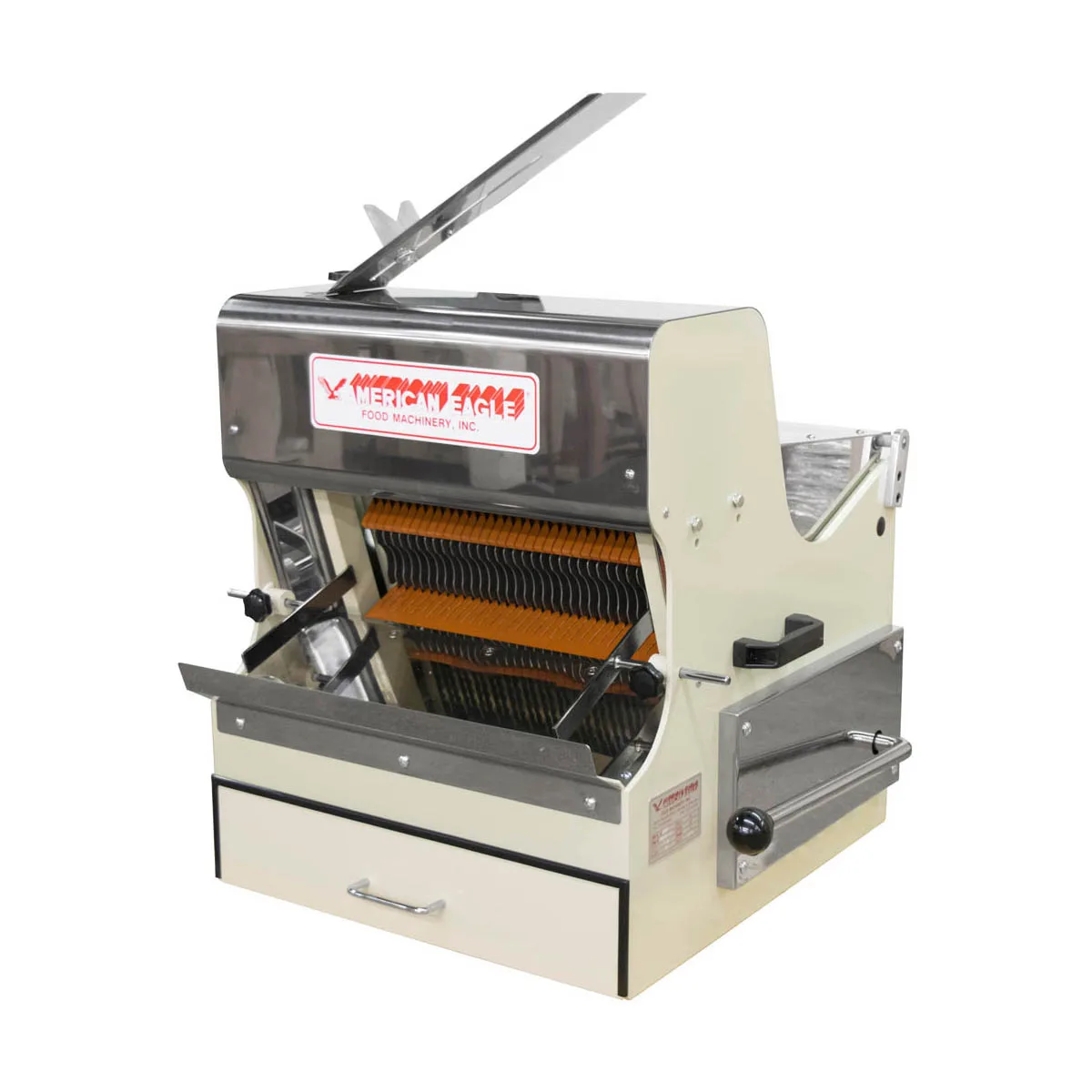 American Eagle AE-BS01-1/0 Countertop Bread Slicer, Automatic Controls, 1" Slices