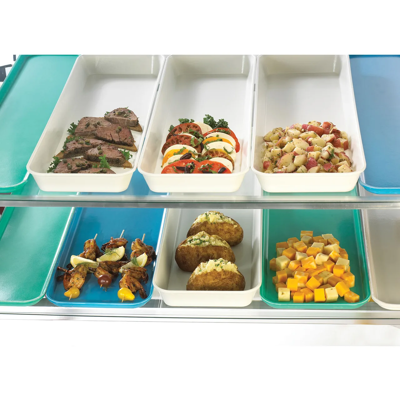 Cambro 8302MT145 Bakery Tray, Yellow Fiberglass, Rectangular 8-7/16" x 30" x 2", Dishwasher Safe