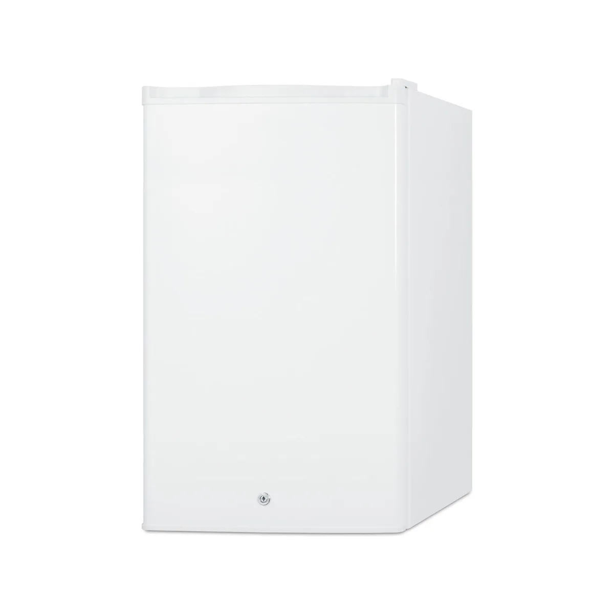 Summit FF31L7 17" Freestanding Countertop Refrigerator in White, w/ Door Lock, 2.5 cu. ft.