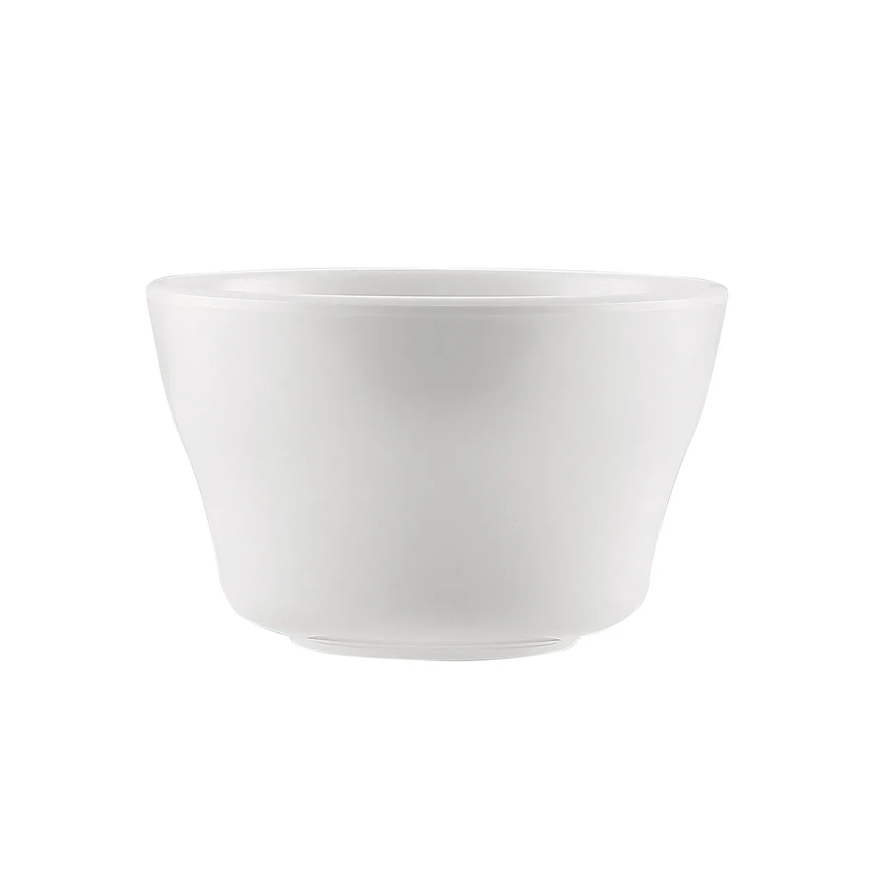CAC China MLRN-4 8‑Oz Maxwell Bouillon Cup, 4‑1/8" Dia, White Melamine, Dishwasher Safe - 1 Dozen