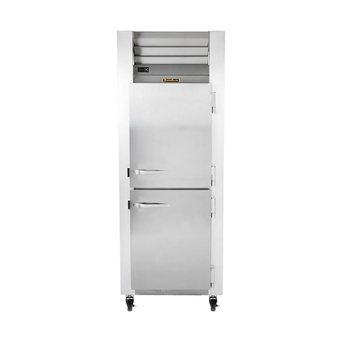 Traulsen G1200- 30" 1-Section Reach-In Freezer w/ 2 Half Solid Doors, Top Mounted, 23 cu. ft.