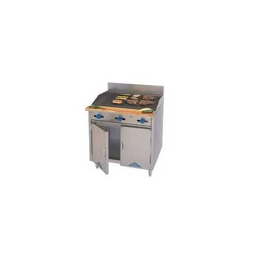 Comstock-Castle F33-36B 36" Gas Restaurant Range w/ 36" Raised Griddle, (1) Cabinet Base, 75.000 BTU