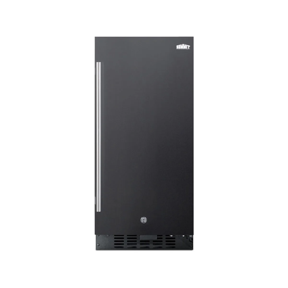 Summit ALR15B 15" Built-in or Freestanding Undercounter Refrigerator in Black, 2.2 cu. ft.