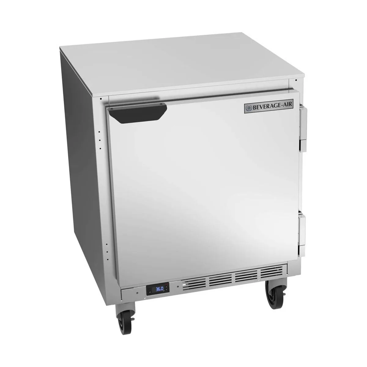 Beverage Air UCR27HC 27" One Section Undercounter Refrigerator w/ 1 Door, 5.25 cu. ft.
