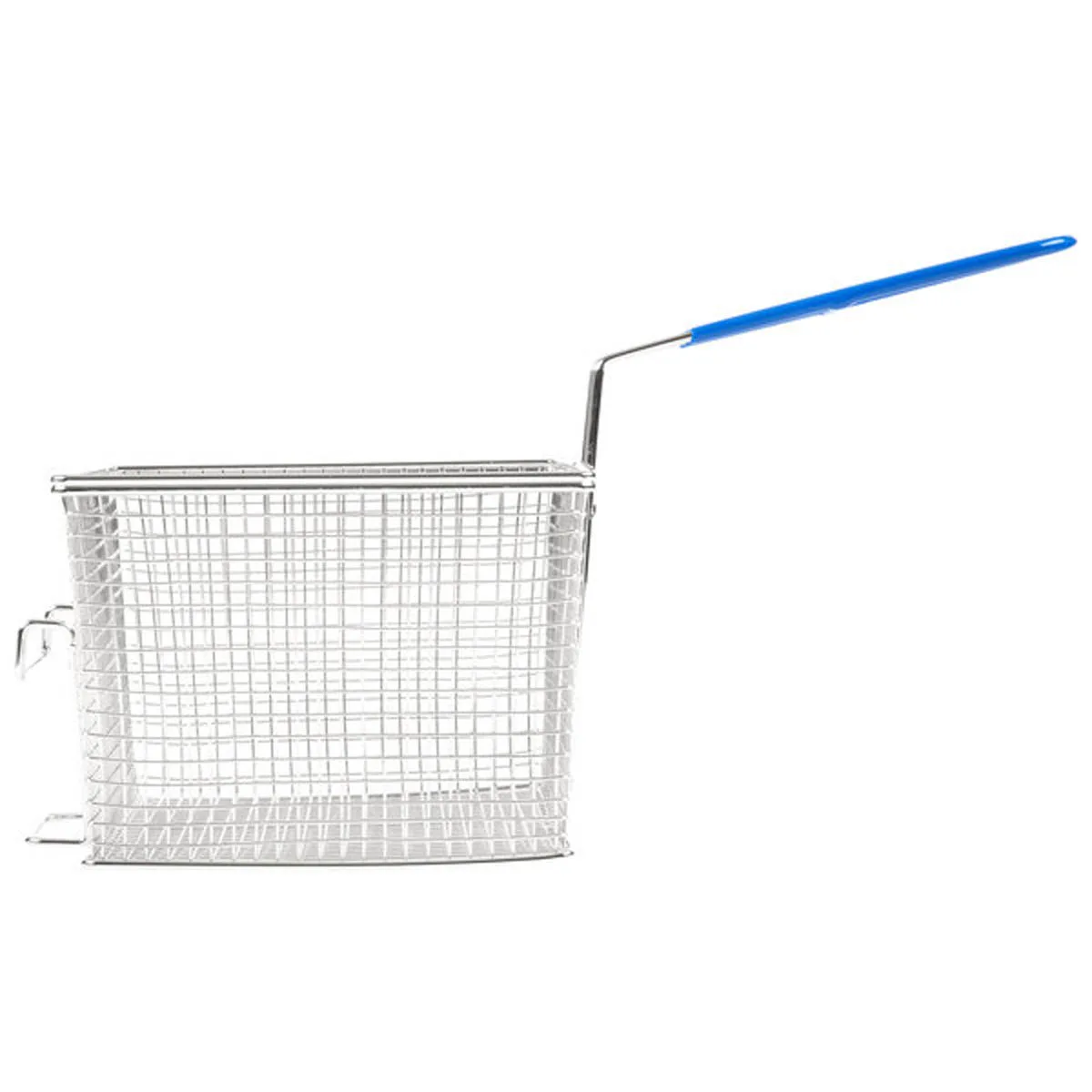 Globe LGBASKET1632 Full-Size Fryer Basket w/ Coated Handle & Front Hook, 7 3/4" x 8 1/2" x 6"