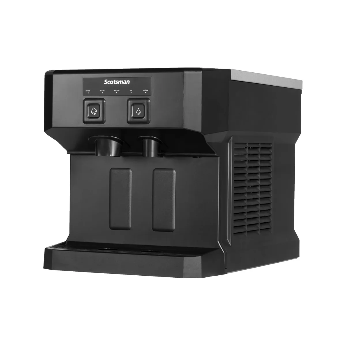 Scotsman HID207ABX-1 16" Countertop Nugget 196 lb Ice & Water Dispenser, Air Cooled, 7 lb Bin