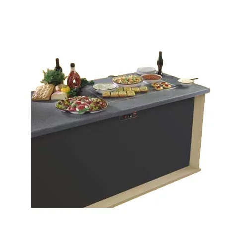 Hatco GRSSB-3018 Glo-Ray® Heated Simulated Stone Shelf, Built-In, Rectangular