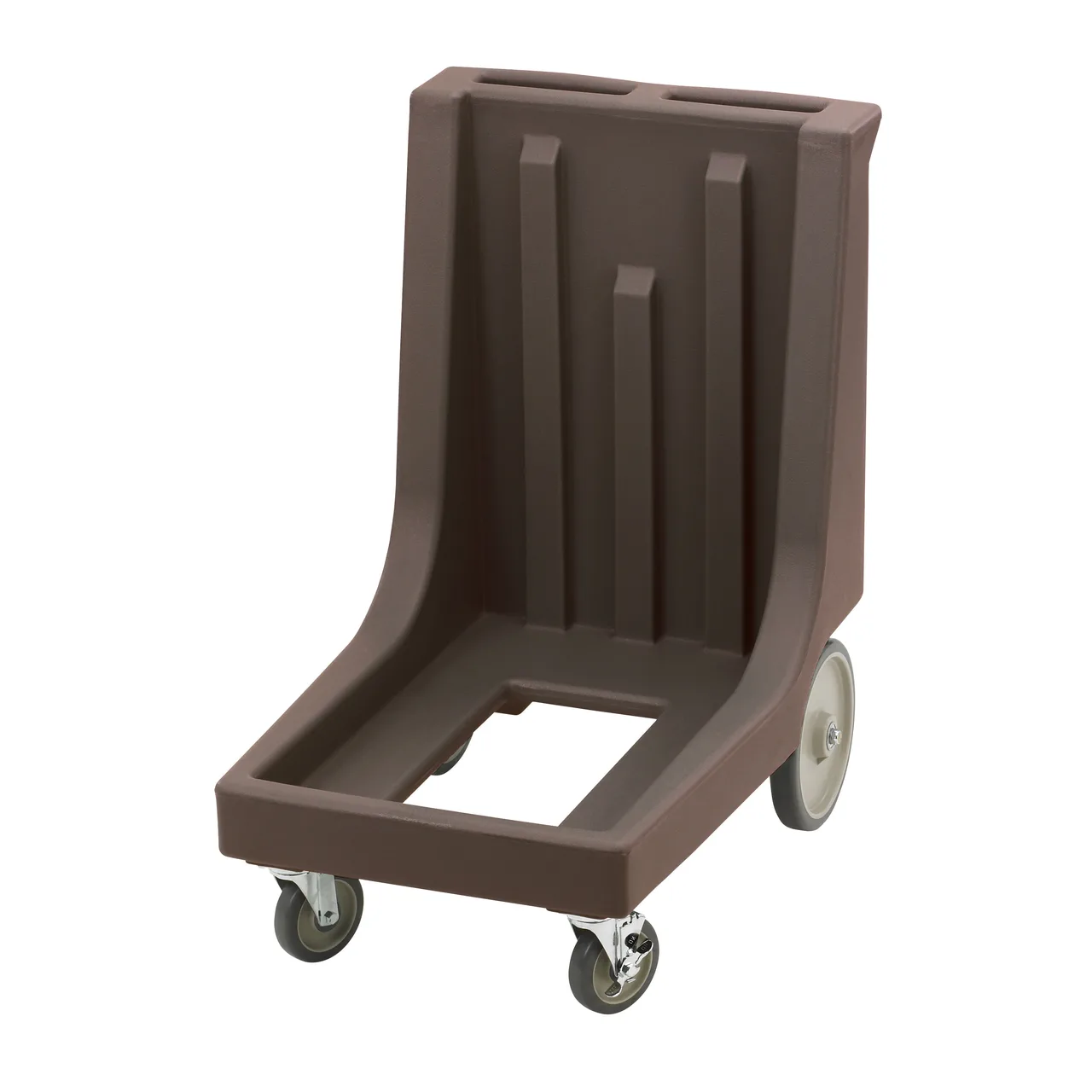 Cambro CD100HB131 Camdolly for Camtainers w/ 350 lb Capacity, Dark Brown, Handle
