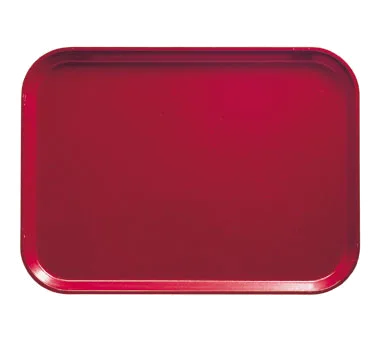 Cambro 2025221 Camtray Rectangular Tray, 20-3/4" x 25-9/16" Fiberglass, Red, NSF, Dishwasher Safe
