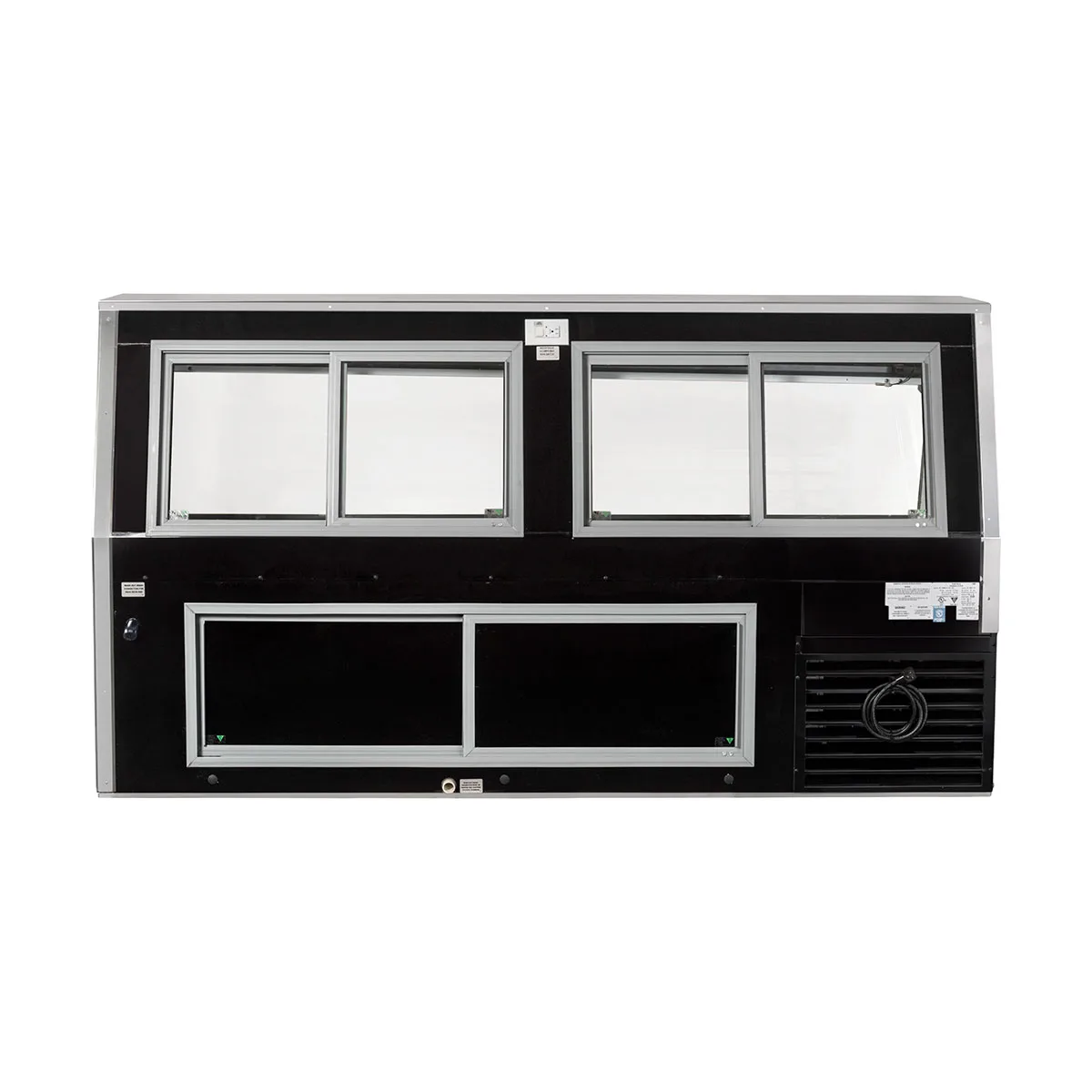 Howard-McCray SC-CMS35-12-BE-LED 143" Double Duty Flat Refrigerated Meat Display Case