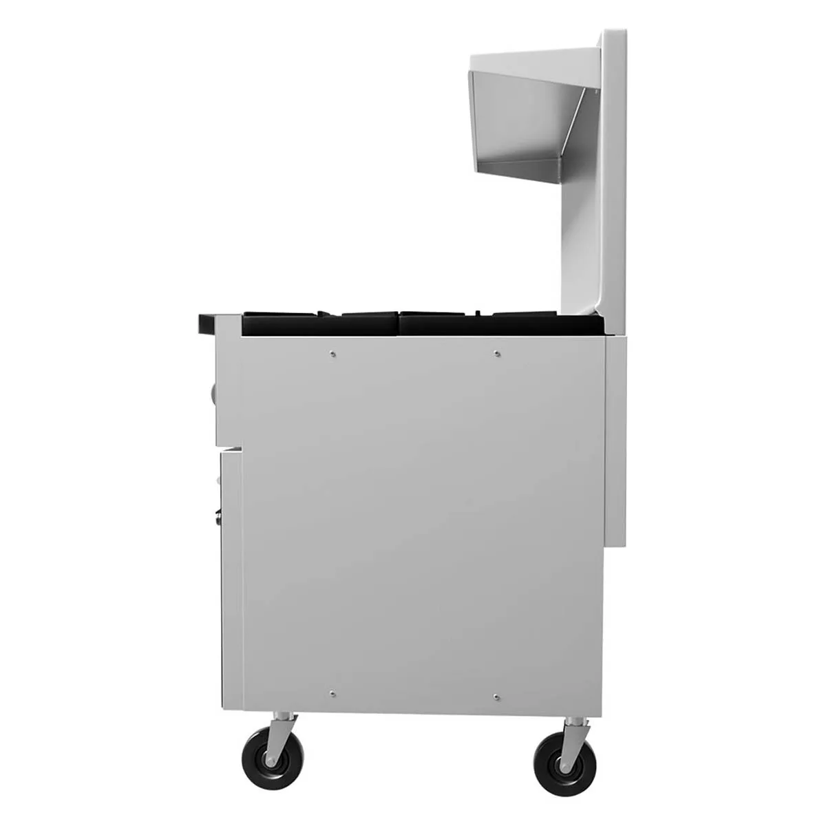 Vulcan 48S-8B 48" Gas Restaurant Range w/ (8) Open Burners, (1) Standard Oven, (1) Cabinet Base, 275.000 BTU 