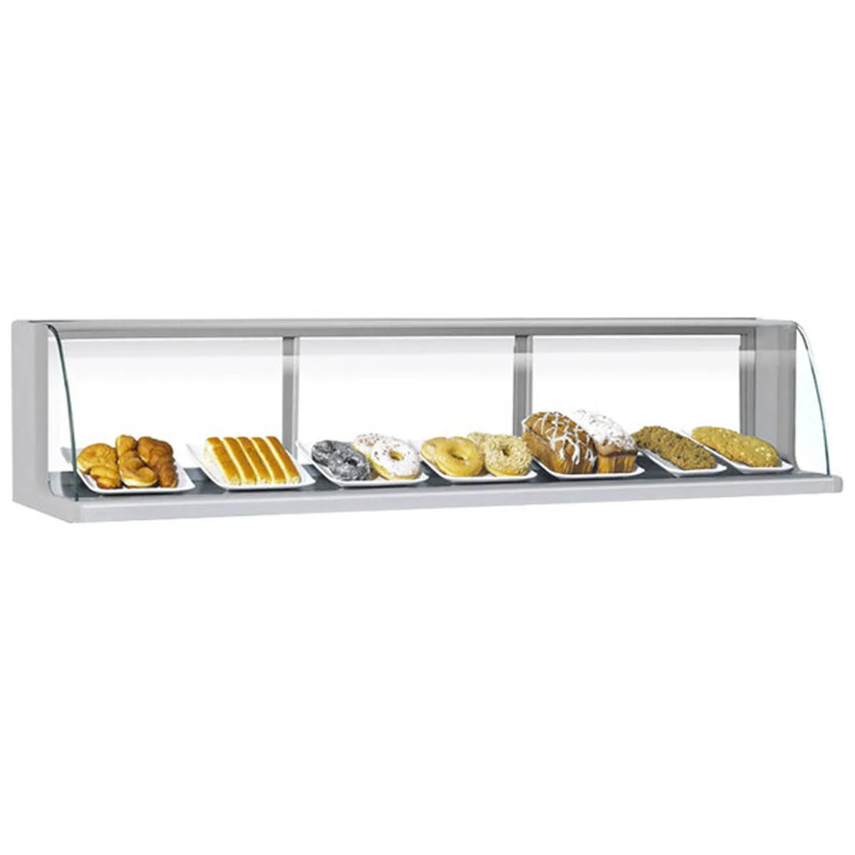 Turbo Air TOMD-60LS 63" Full Service Non-Refrigerated Countertop Display Case
