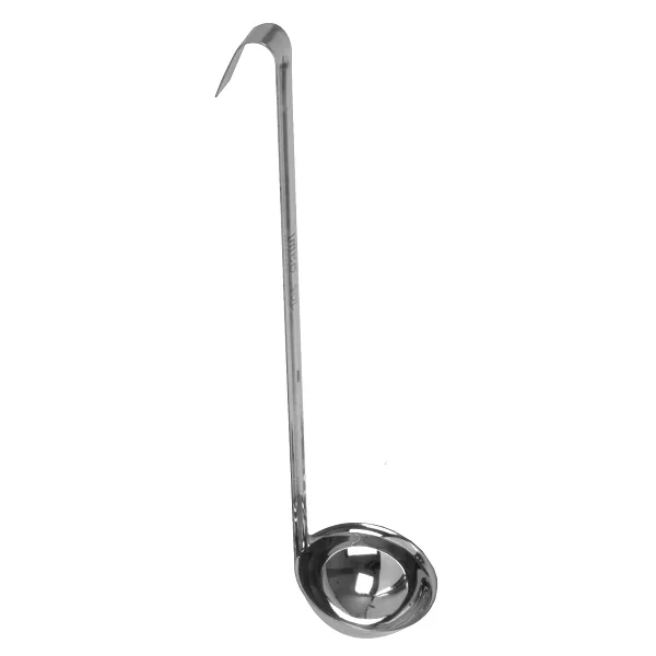 Thunder Group SLOL006 Ladle, 6 Oz. Capacity, One-Piece Construction, Hooked Handle