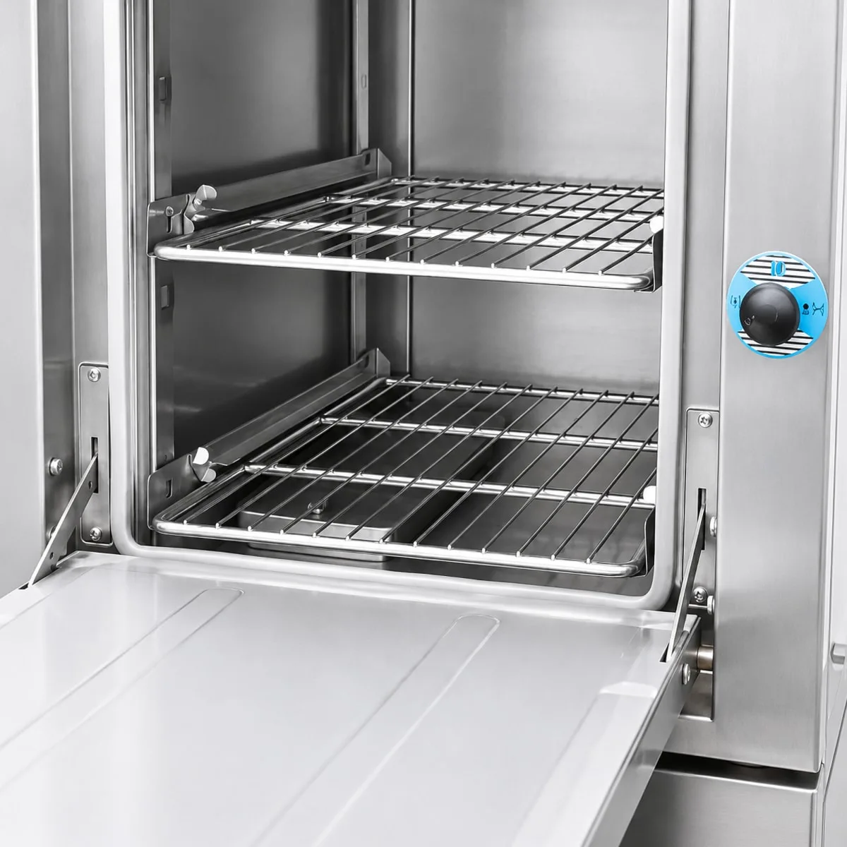 Dukers DCSC24 (3) Pan Convection Steamer - Legs, Natural Gas