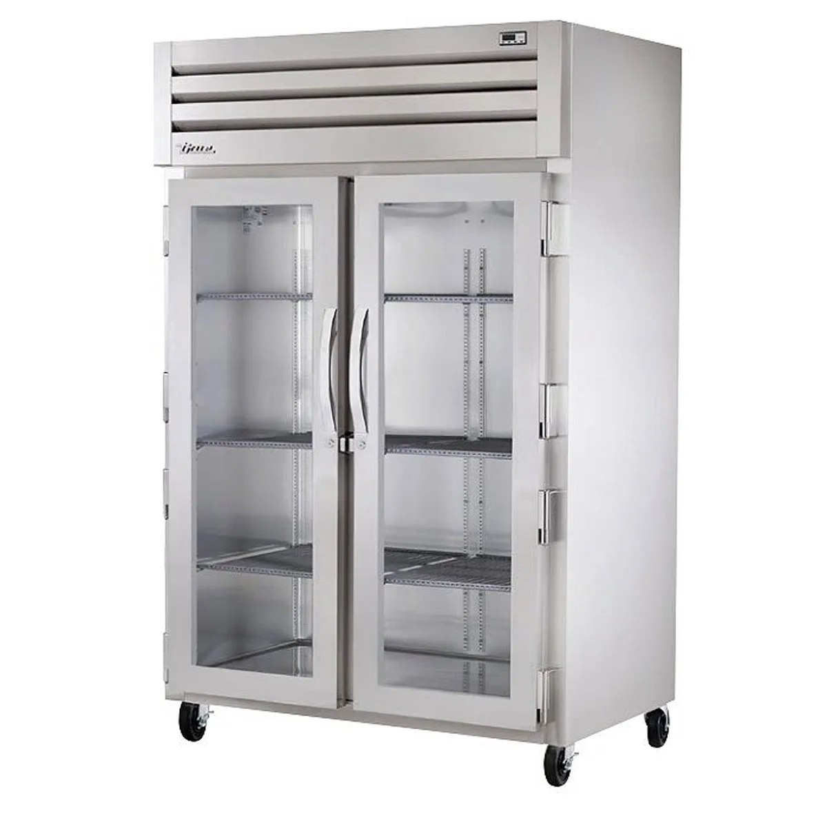 True STA2H-2G 2-Section "Heated Holding Cabinet", 2-Door Clear Glass, Stainless Steel Front, 3.0kW 208-230V