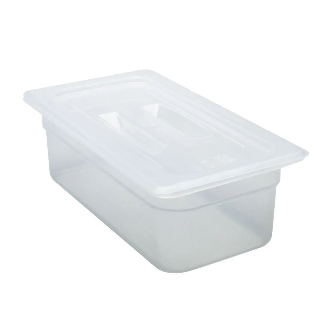 Cambro 34PP190 - 1/3 Size 4" Deep Translucent Polypropylene Food Pan, NSF