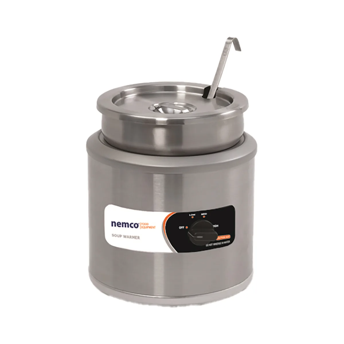 Nemco 6101A-ICL Countertop Food Pan Warmer w/ 11-Qt. Capacity, Adjustable Thermostat, Inset