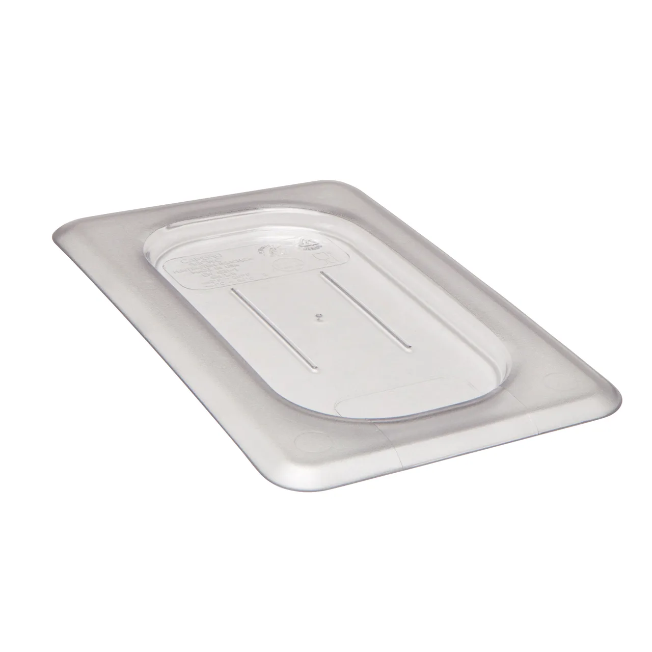 Cambro 90CWC135 Food Pan Cover – 1/9 Size Flat Clear Polycarbonate Lid, NSF