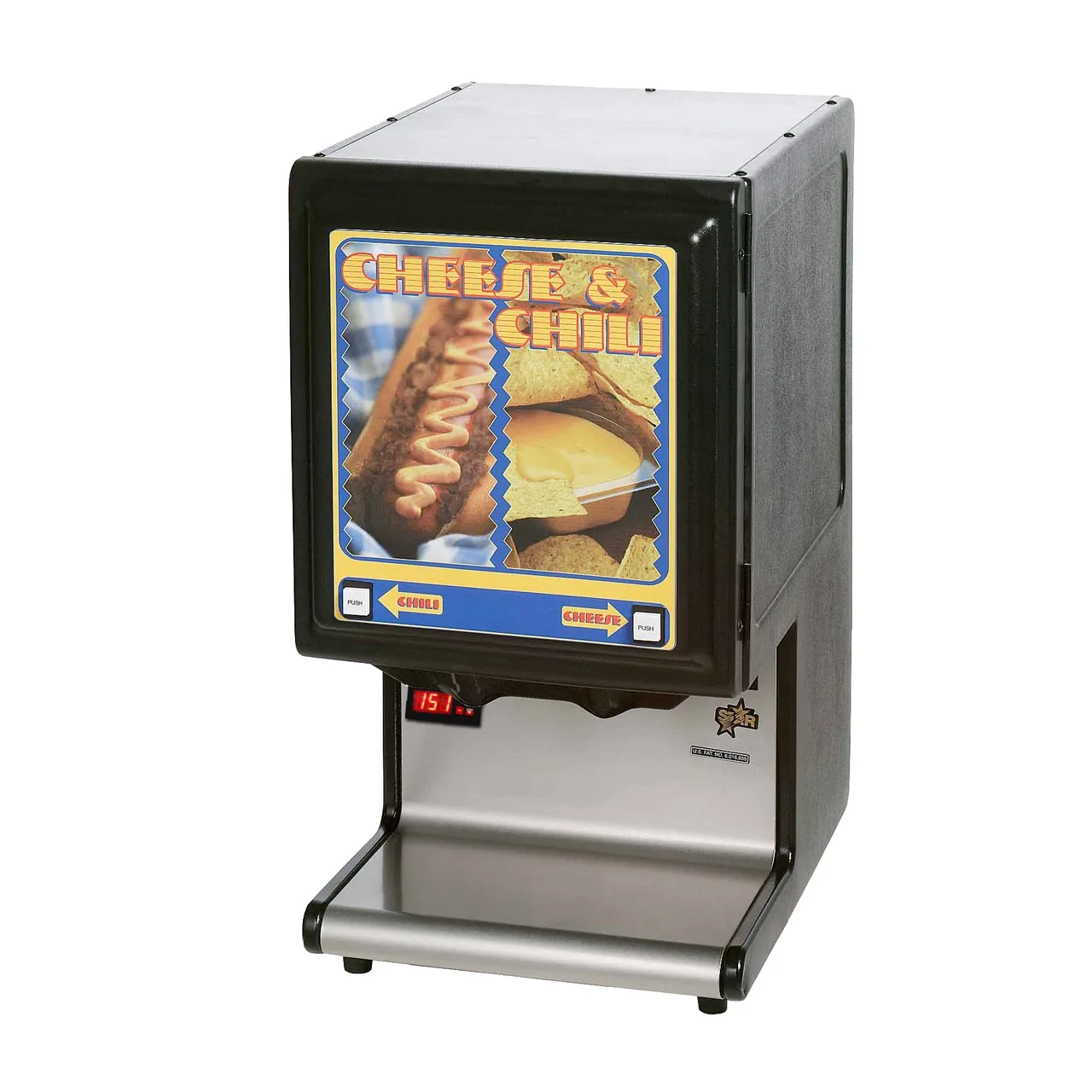 Star HPDE2H Hot Food Dispenser, Countertop, Two Products