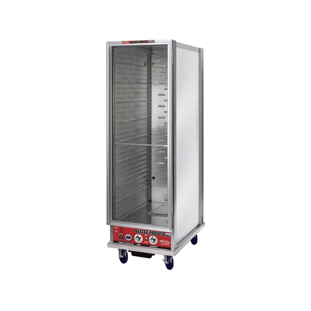 Winholt NHPL-1836C Full Height Non-Insulated Heater/Proofer Cabinet with Analog Drawer, (35) Pan Capacity